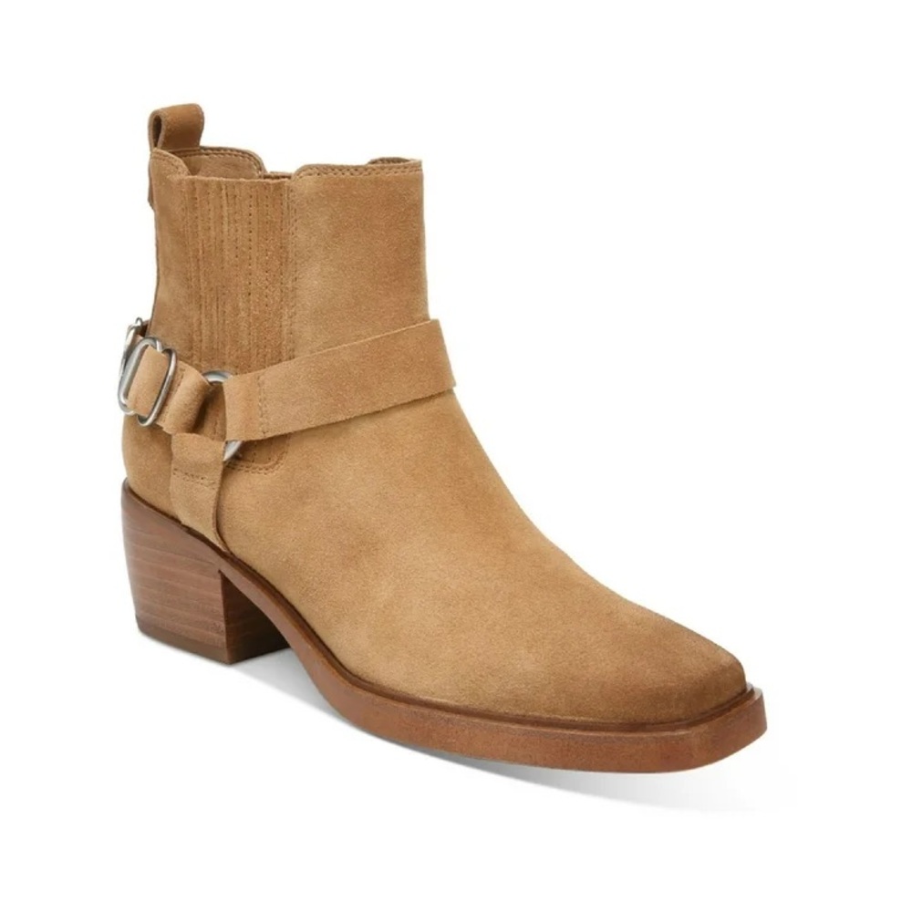 NWT - Sam Edelman Tan Suede Ankle Boots